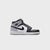 White / Black / Light Smoke Grey
