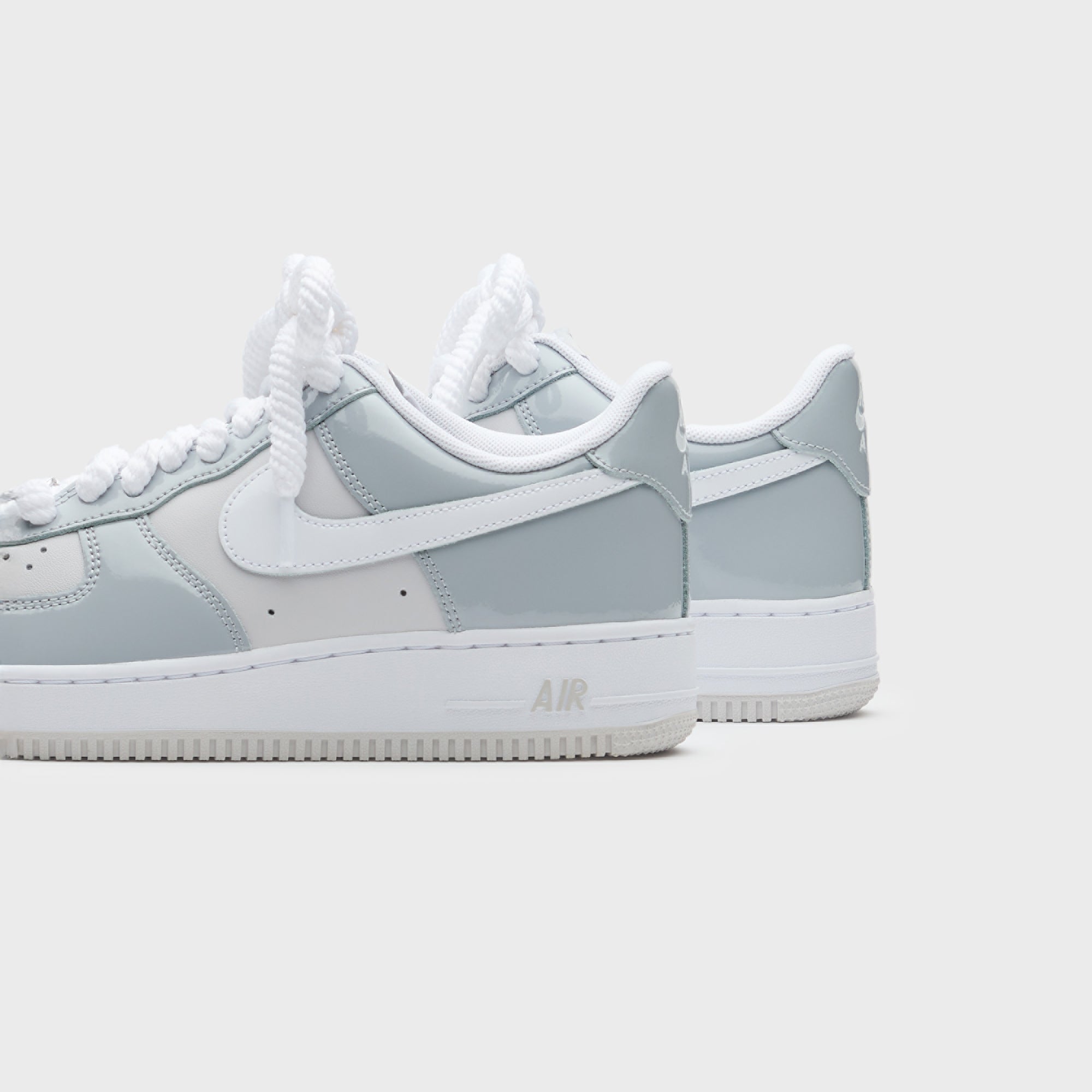 Nike Air Force 1 ’07 LV8 - Edge Wolf Grey / White / Vast Grey | Kith Edge Wolf Grey / White / Vast Grey