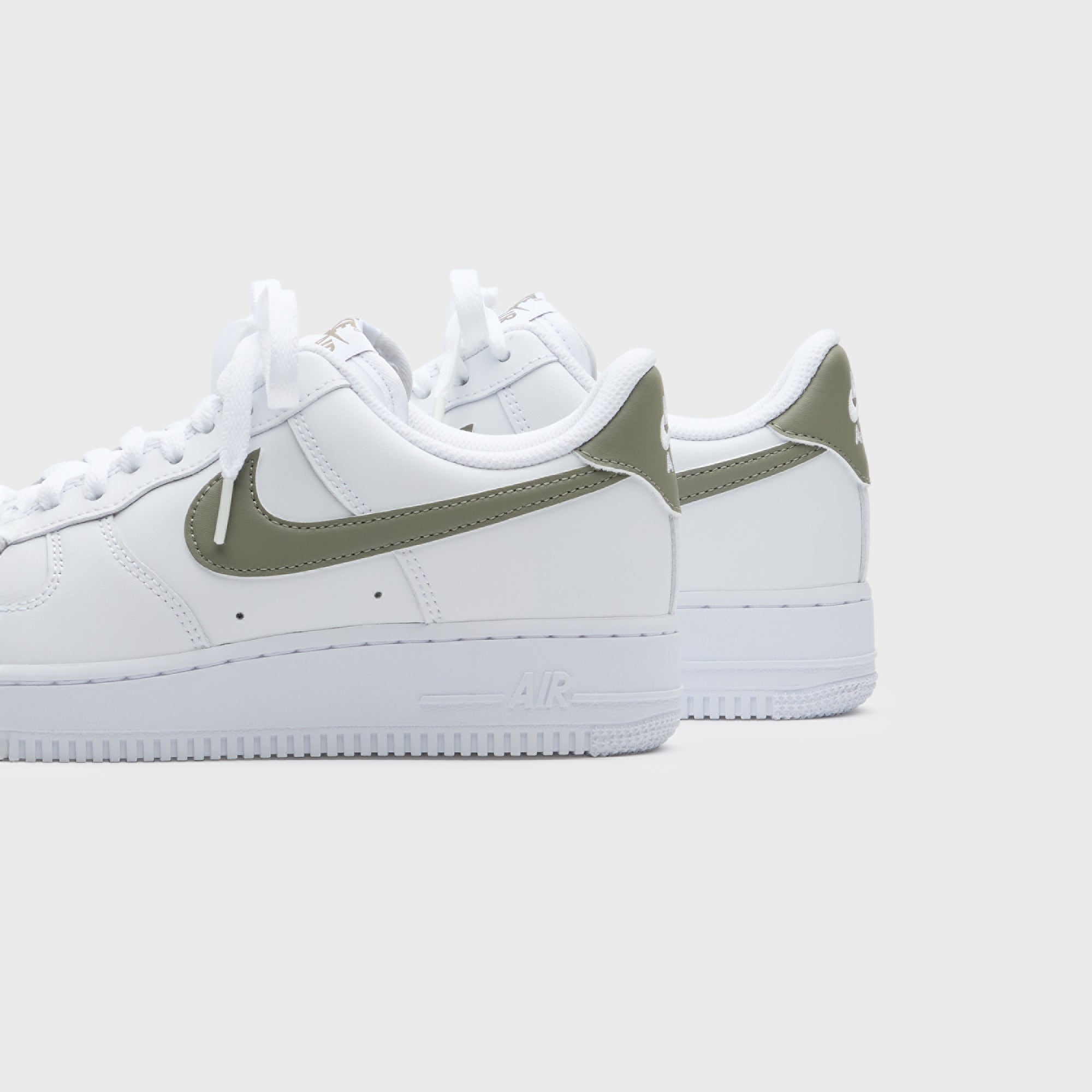 Nike Air Force 1 '07 Ess - White / Light Army | Kith White / Light Army
