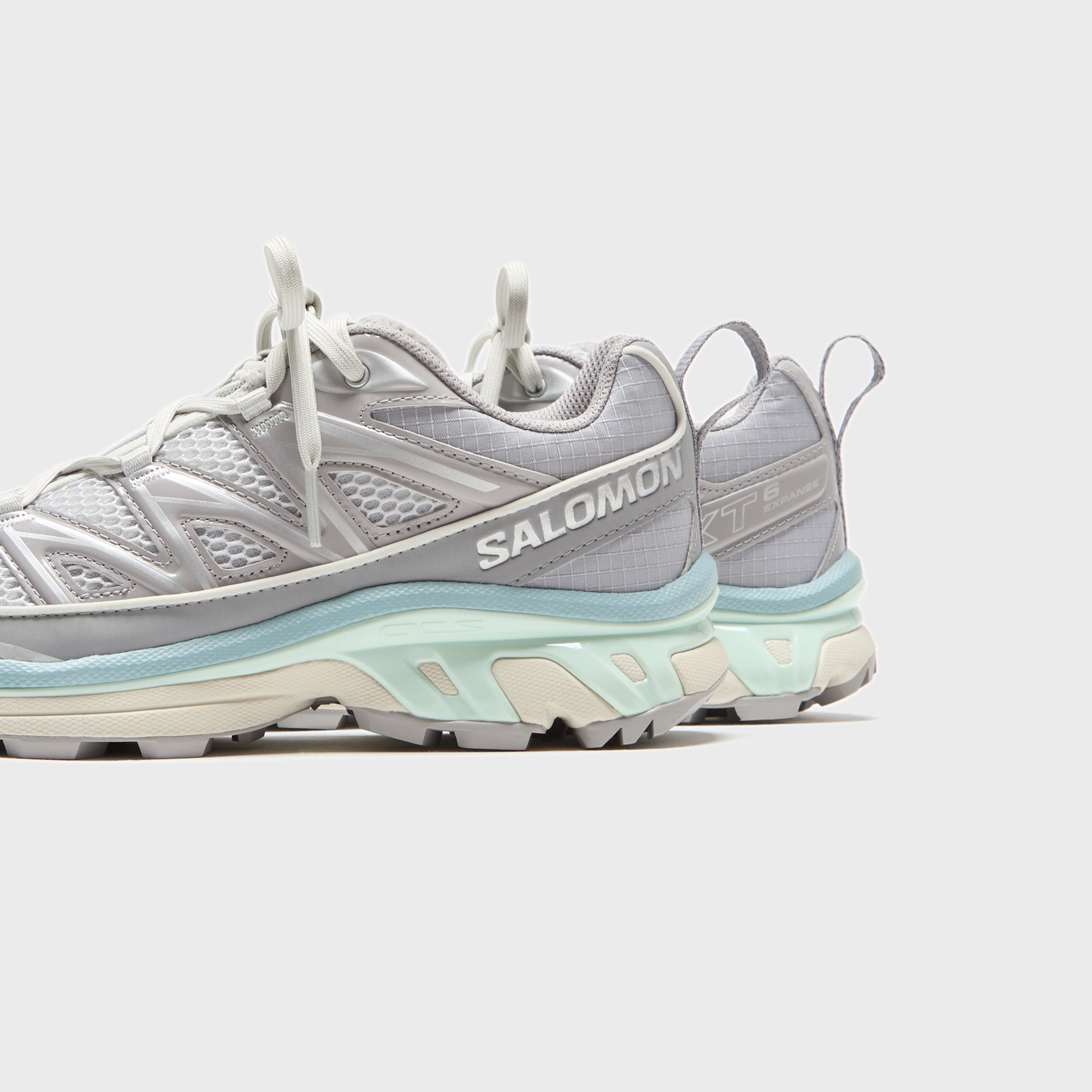 Salomon XT-6 - Expanse Seasonal Alloy / Lunar Rock / Silver | Kith Expanse Seasonal Alloy / Lunar Rock / Silver