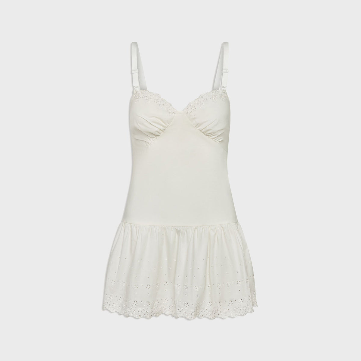 Frankies Bikinis Willa Poplin Mini Dress - Spring Cloud | Kith Spring Cloud