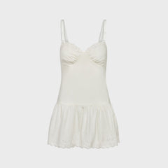 Frankies Bikinis Willa Poplin Mini Dress - Spring Cloud | Kith Spring Cloud