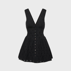 Frankies Bikinis Marley Eyelet Mini Dress - Eclipse | Kith Eclipse