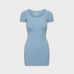 Frankies Bikinis Haze Ribbed Knit Mini - Blue Vanilla | Kith Blue Vanilla