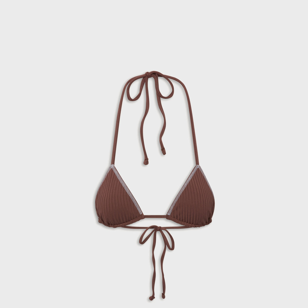 Frankies Bikinis Nick Ribbed Top - Brown Sugar | Kith Brown Sugar