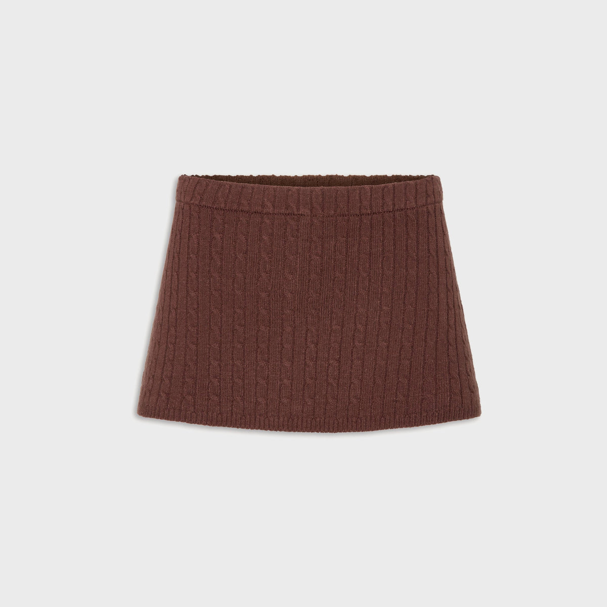 Frankies Bikinis Marialla Cable Knit Skort - Brown Sugar | Kith Brown Sugar