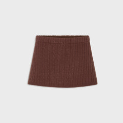 Frankies Bikinis Marialla Cable Knit Skort - Brown Sugar | Kith Brown Sugar