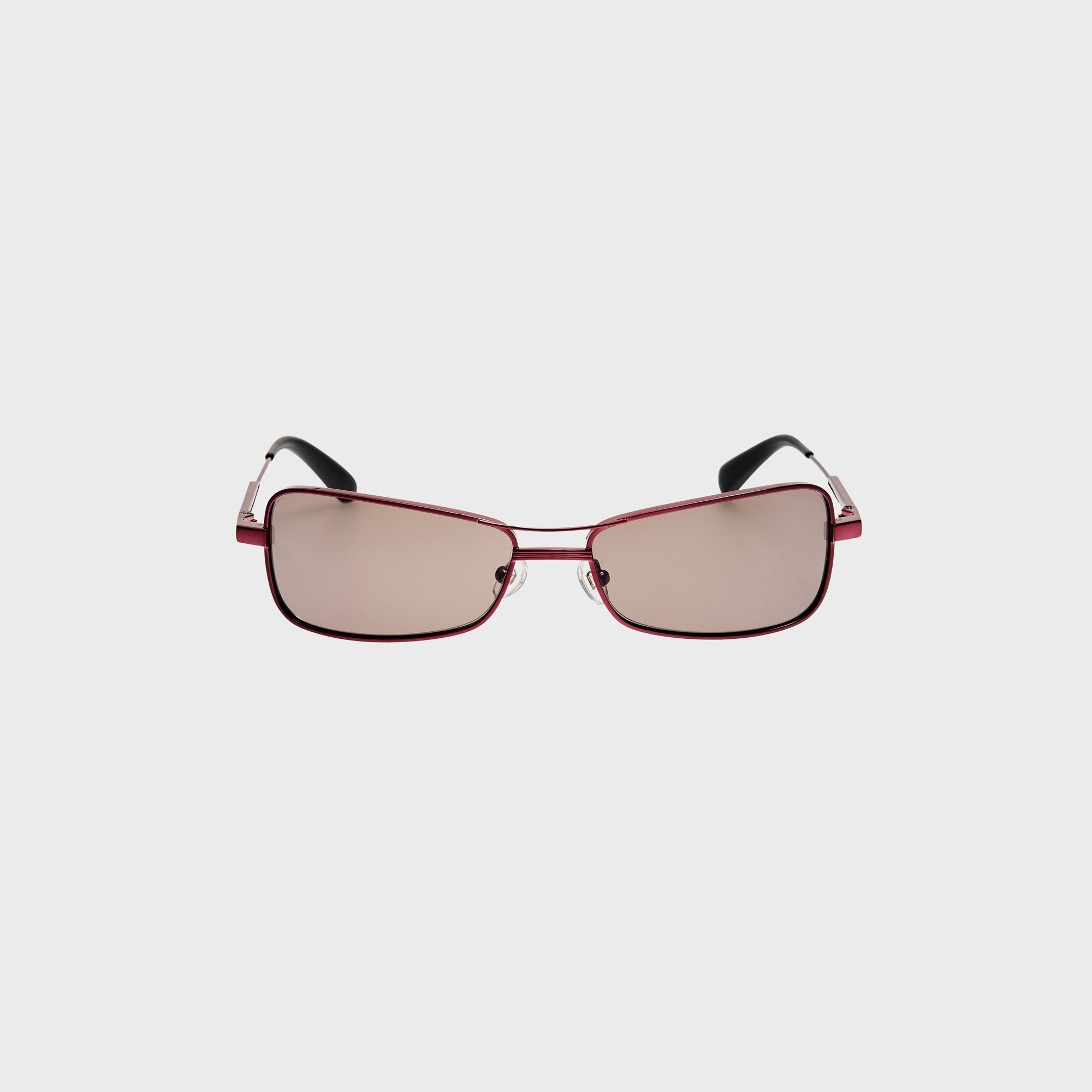Jacquemus Statzione Sunglasses - Bordeaux | Kith Bordeaux