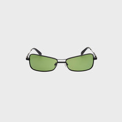 Jacquemus Statzione Sunglasses - Black / Green | Kith Black / Green