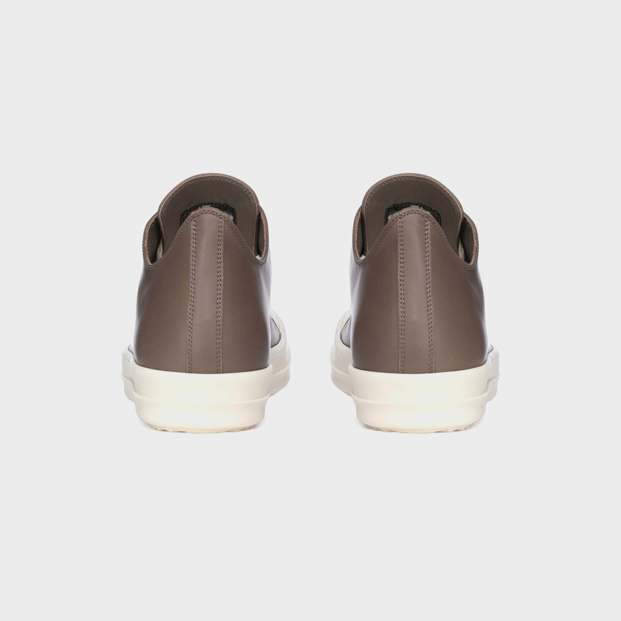 Rick Owens Low Sneakers Scarpe in Pelle - Dust / Milk / Milk | Kith Dust / Milk / Milk