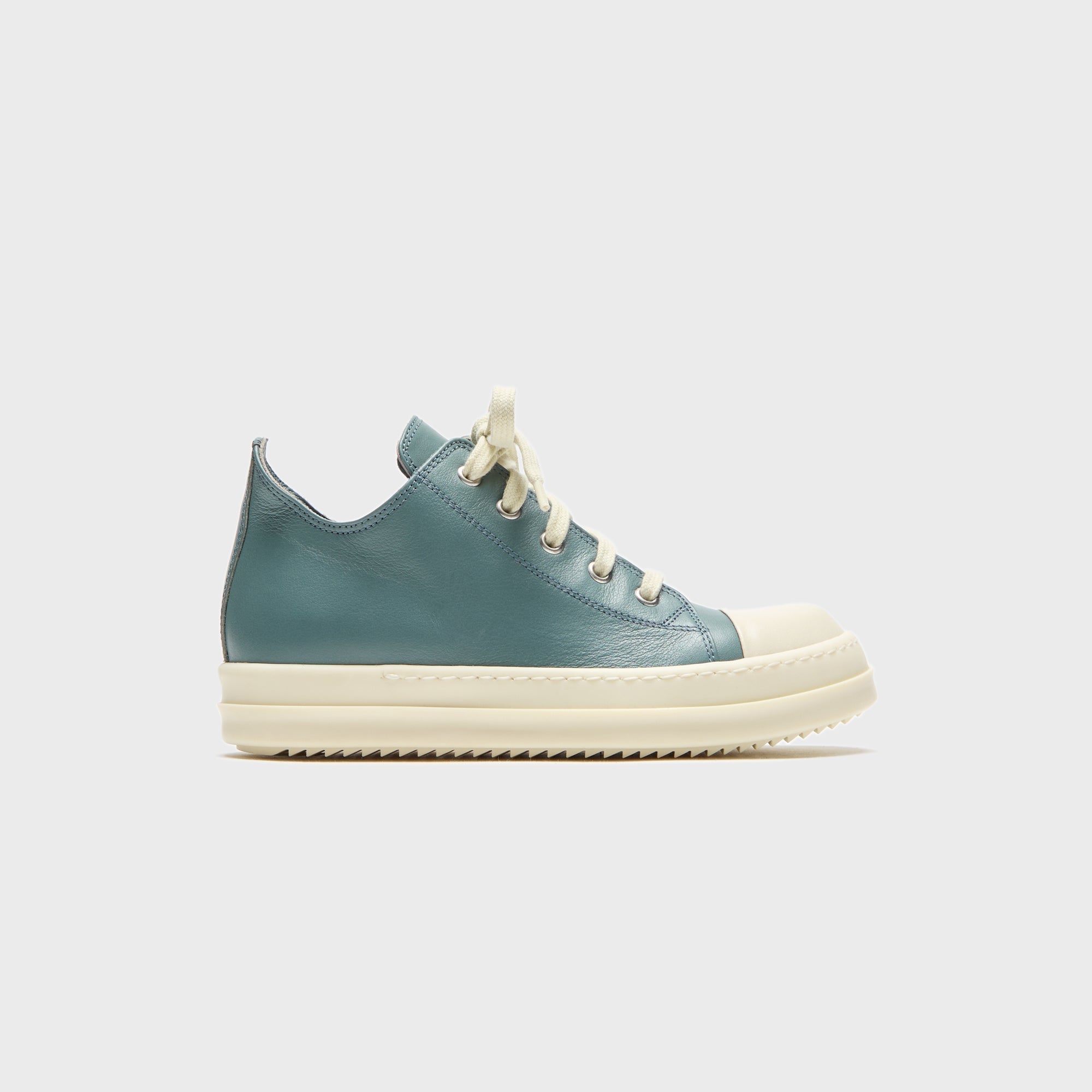 Rick Owens Kids Low Sneakers Scarpe in Pelle - Mouthwash / Milk / Milk | Kith Mouthwash / Milk / Milk