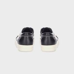 Rick Owens Kids Vintage Sneakers Scarpe in Pelle - Black / Milk / Milk | Kith Black / Milk / Milk