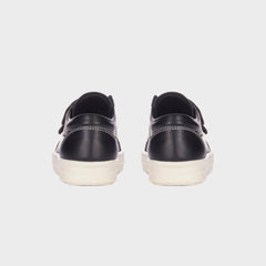 Rick Owens Baby Vintage Sneakers Scarpe in Pelle - Black / Milk / Milk | Kith Black / Milk / Milk