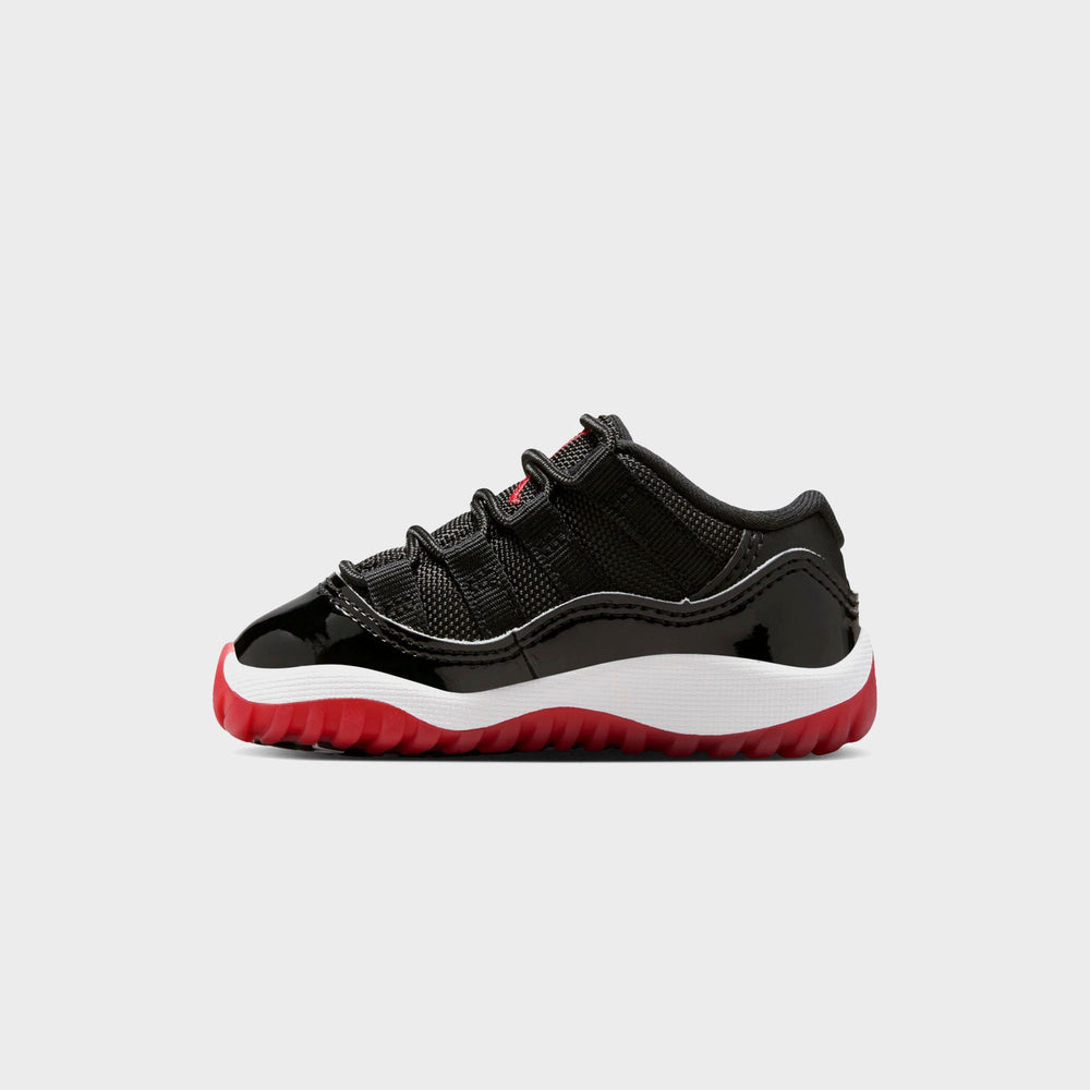 Jordan TD Air Jordan 11 Low - White / Varsity Red / Black | Kith White / Varsity Red / Black
