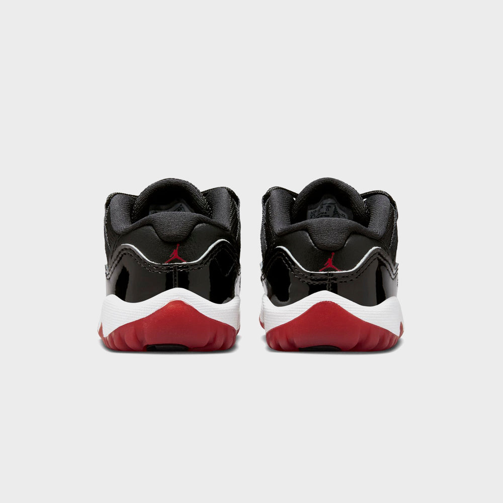 Jordan TD Air Jordan 11 Low - White / Varsity Red / Black | Kith White / Varsity Red / Black