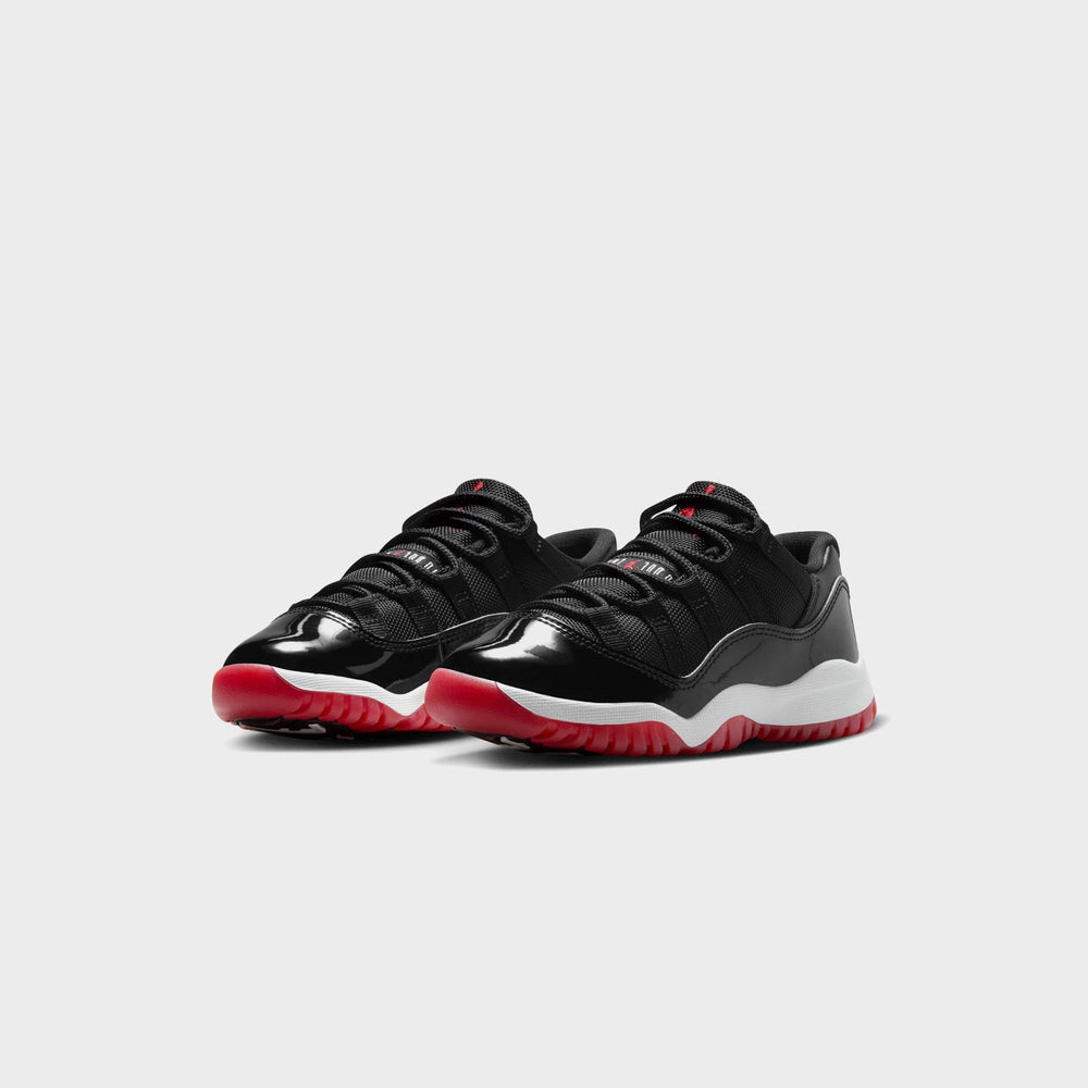 Jordan PS Air Jordan 11 Low - White / Varsity Red / Black | Kith White / Varsity Red / Black