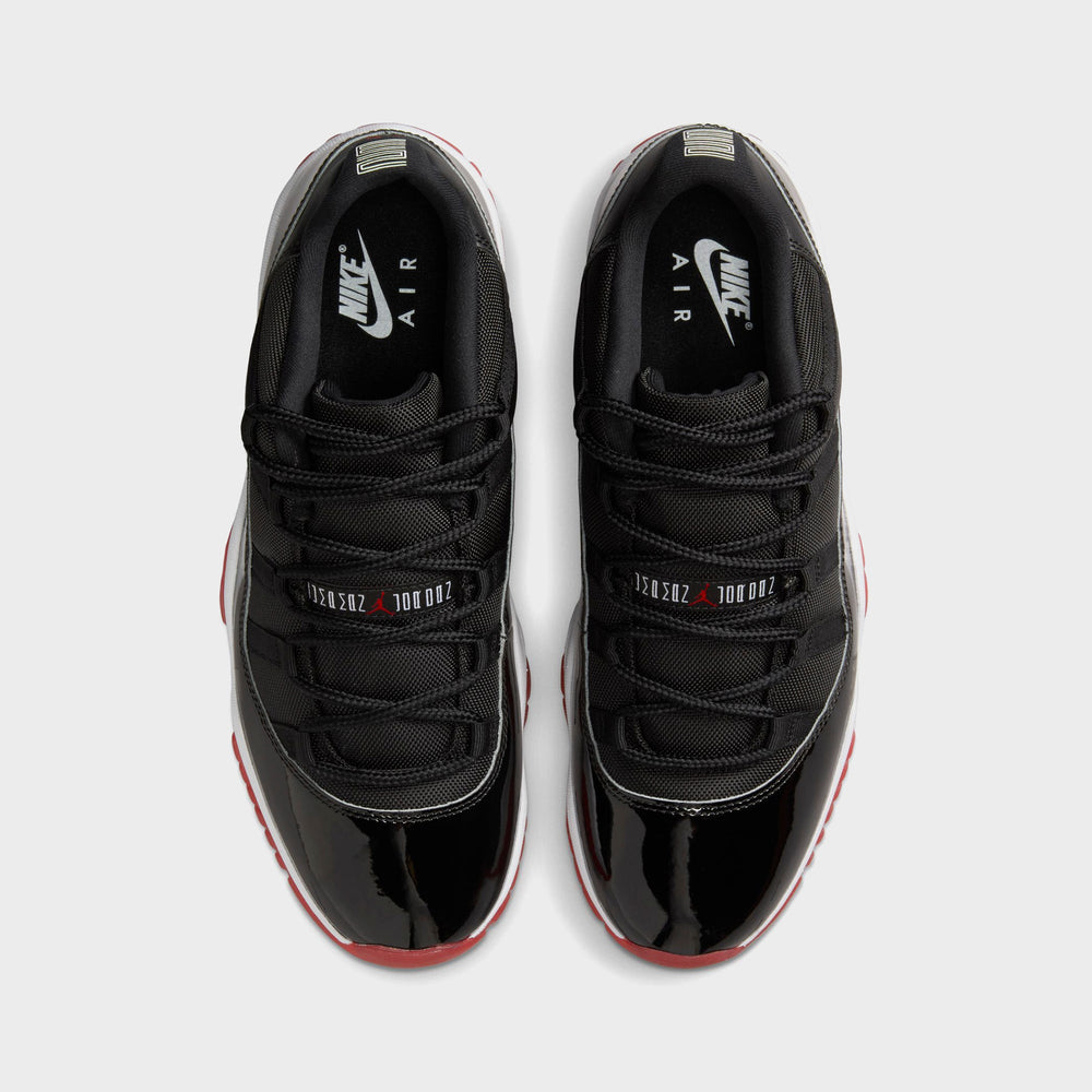Jordan Air Jordan 11 Low - White / Varsity Red / Black | Kith White / Varsity Red / Black