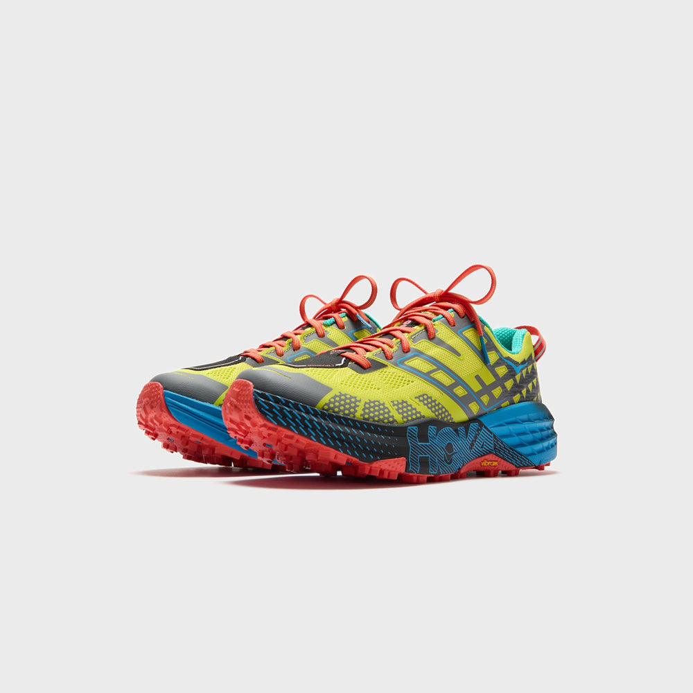 HOKA Speedgoat 2 - Citrus / Hoka Blue | Kith Citrus / Hoka Blue