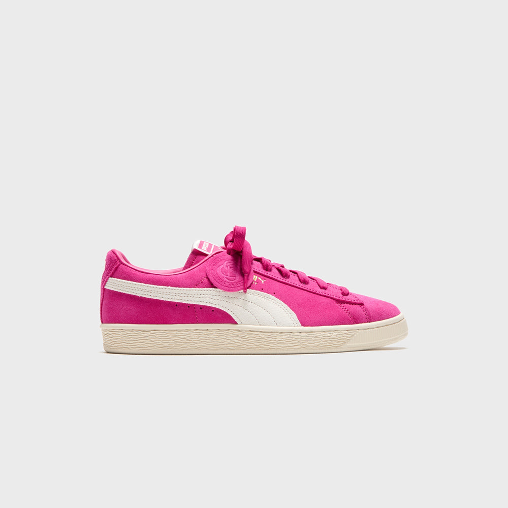 PUMA Suede Charles F. Stead II - Pink Alert / White | Kith Pink Alert / White