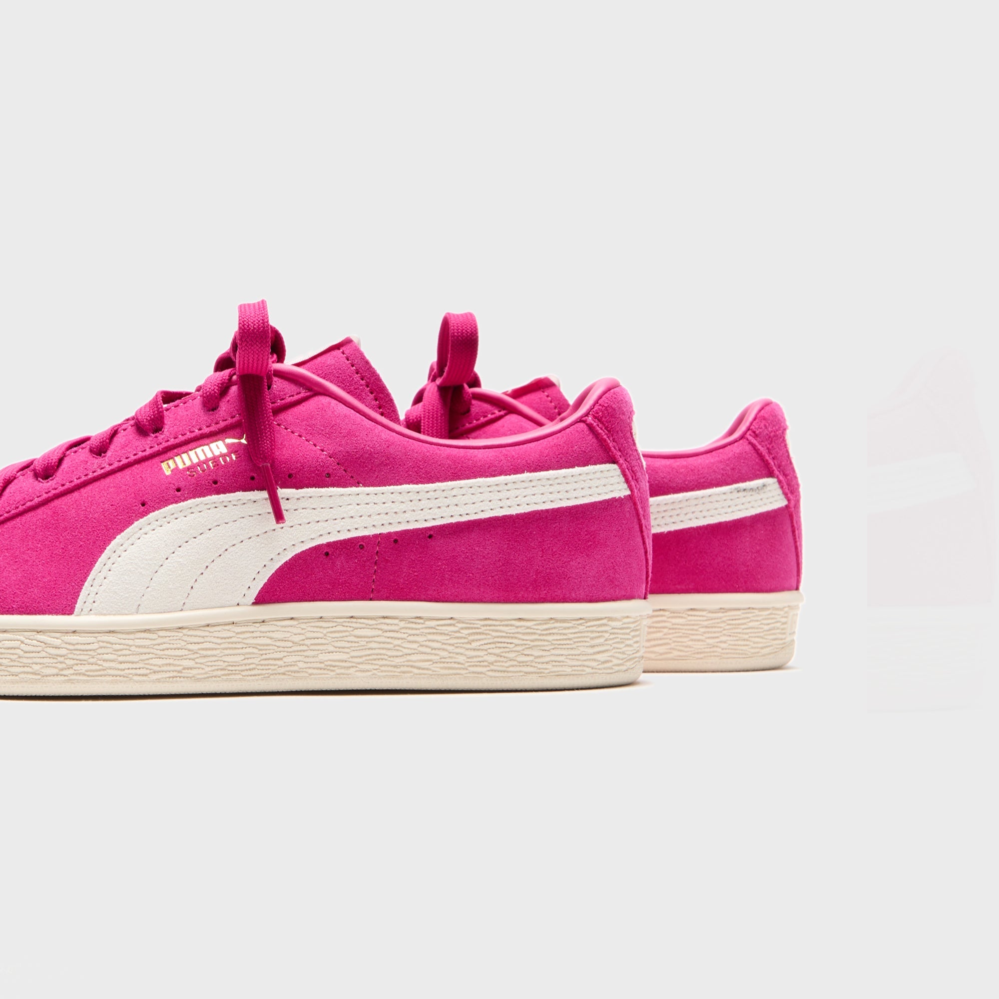 PUMA Suede Charles F. Stead II - Pink Alert / White | Kith Pink Alert / White