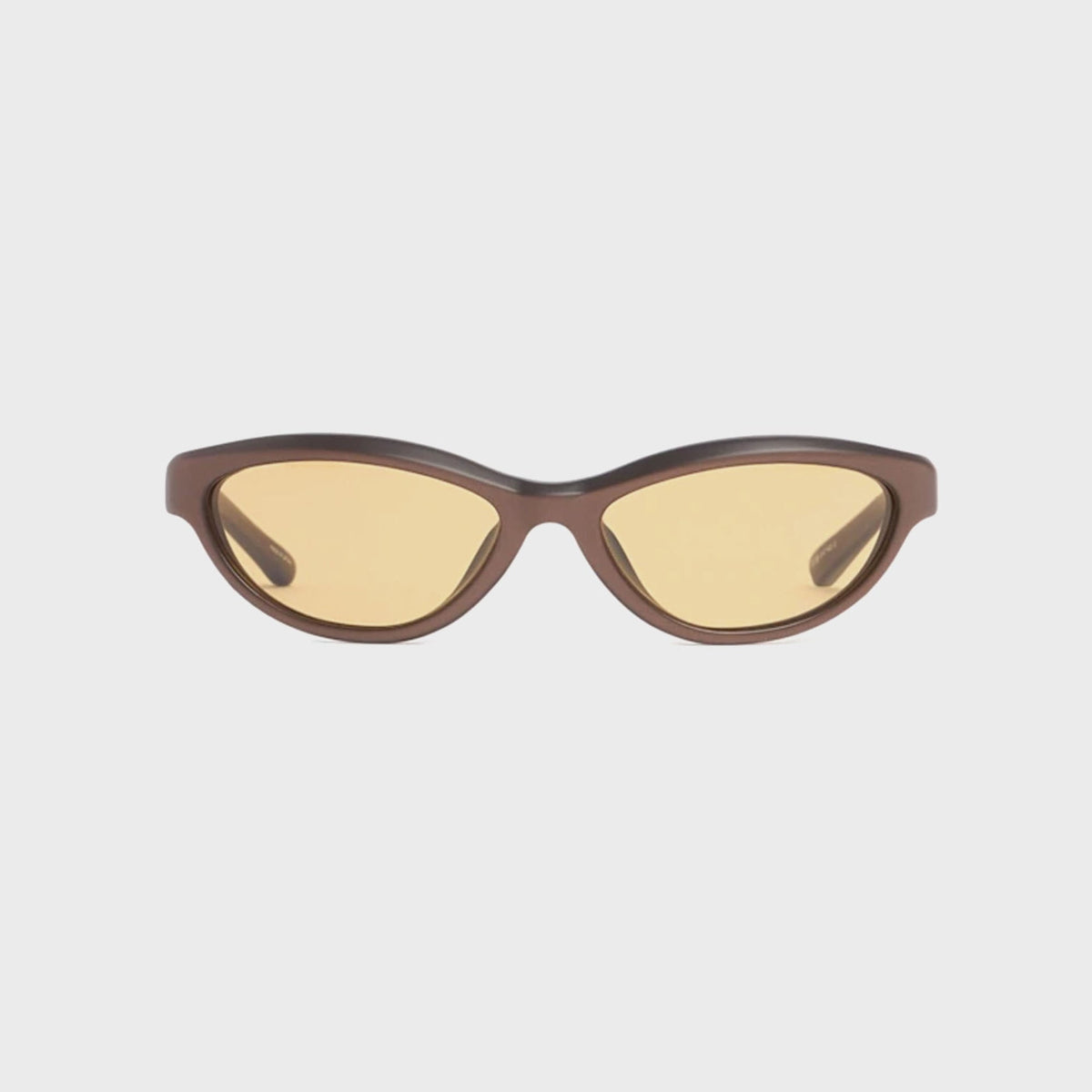 Jacquemus Curvo Sunglasses - Matt Metallic Brown | Kith Matt Metallic Brown