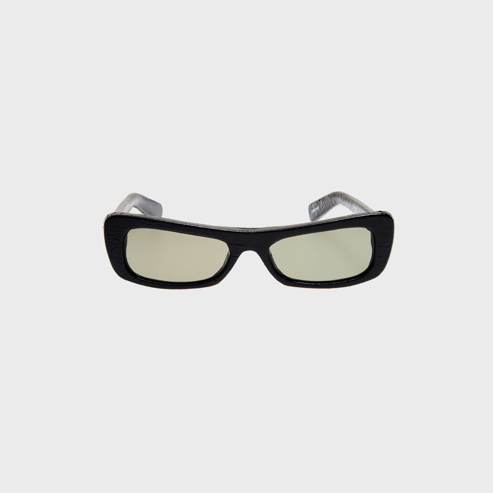 Jacquemus Capri Sunglasses - Black Croc | Kith Black Croc