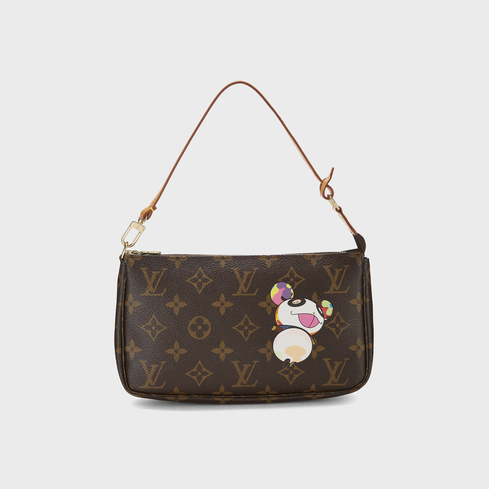 WGACA Louis Vuitton Murakami Panda Pochette Accessories V2 - Brown | Kith Brown