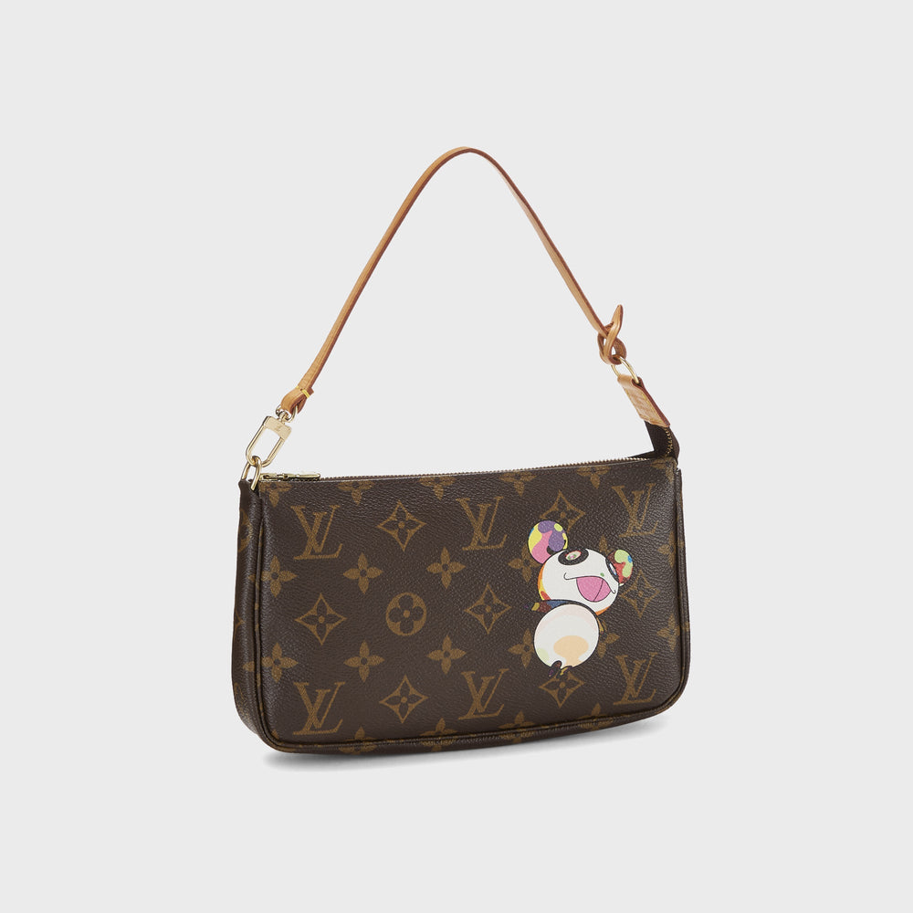 WGACA Louis Vuitton Murakami Panda Pochette Accessories V2 - Brown | Kith Brown
