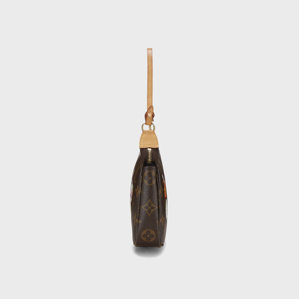 WGACA Louis Vuitton Murakami Panda Pochette Accessories V2 - Brown | Kith Brown