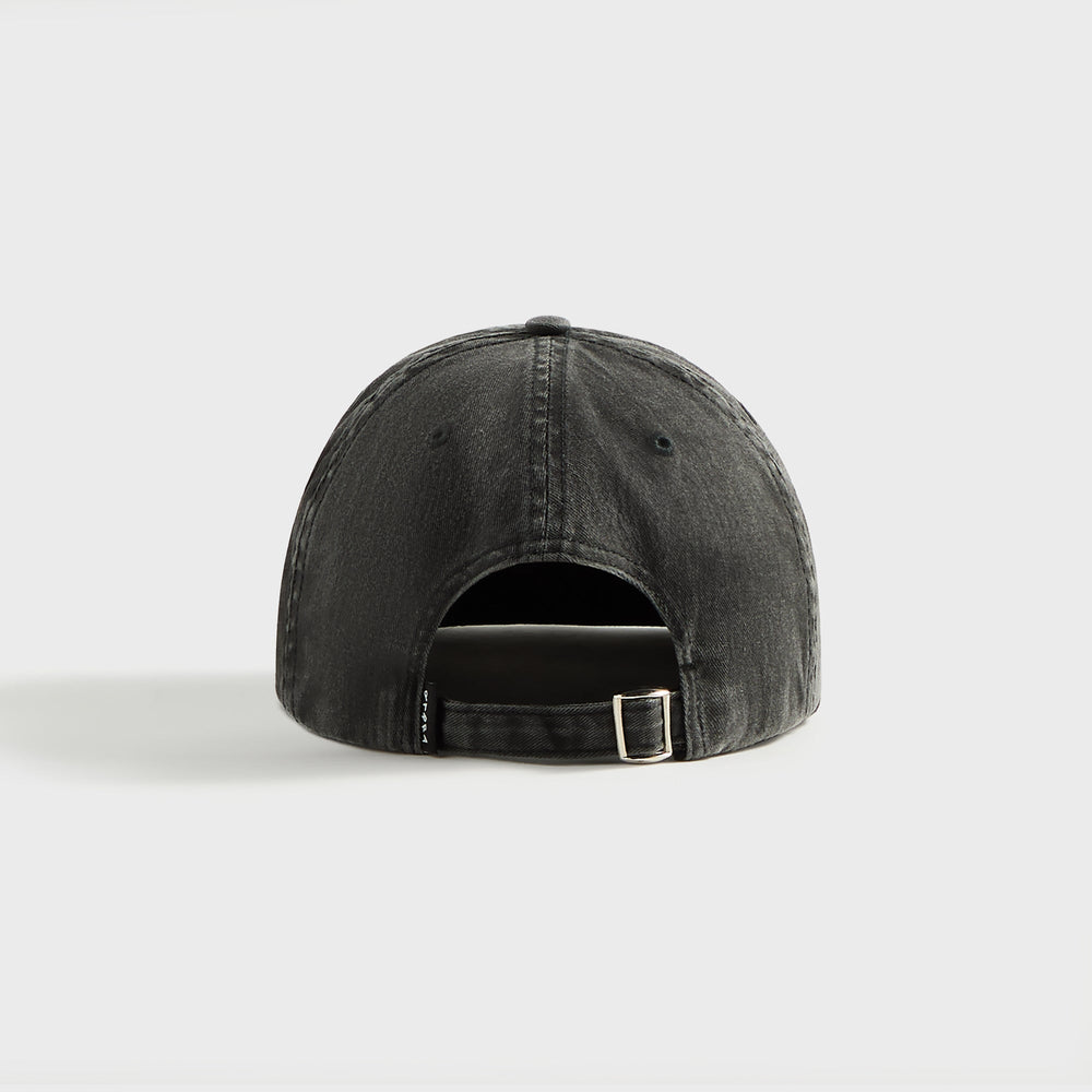 by Parra Scripted 6 Panel Cap - Washed Black | Kith Washed Black