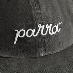 by Parra Scripted 6 Panel Cap - Washed Black | Kith Washed Black