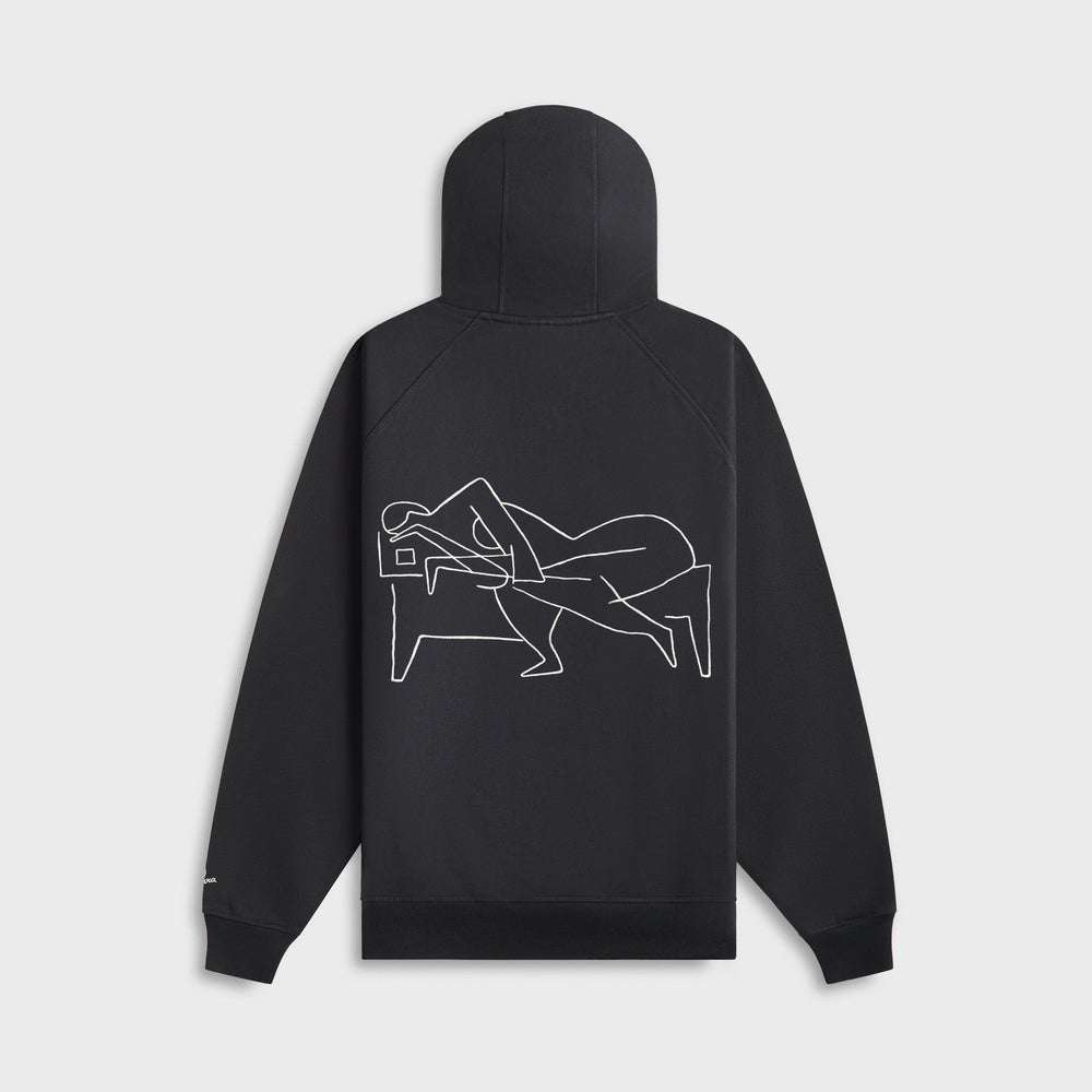 by Parra Sleep Now Hooded Sweatshirt - Black | Kith Black