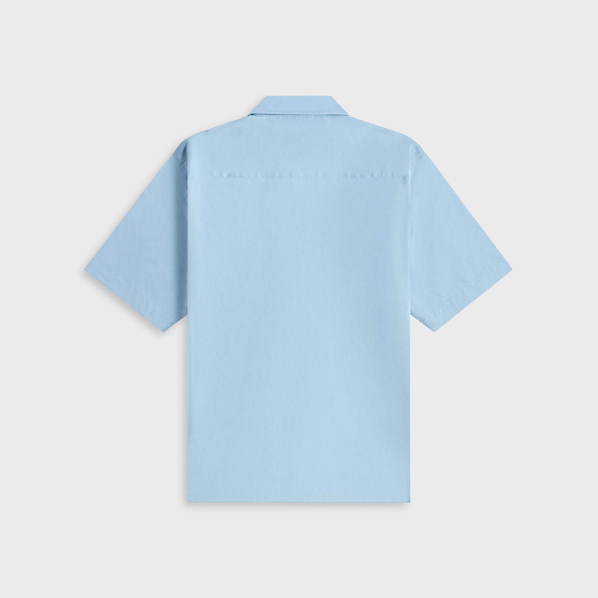 Auralee Washed Finx Typewriter Open Collar Shirt - Light Blue | Kith Light Blue