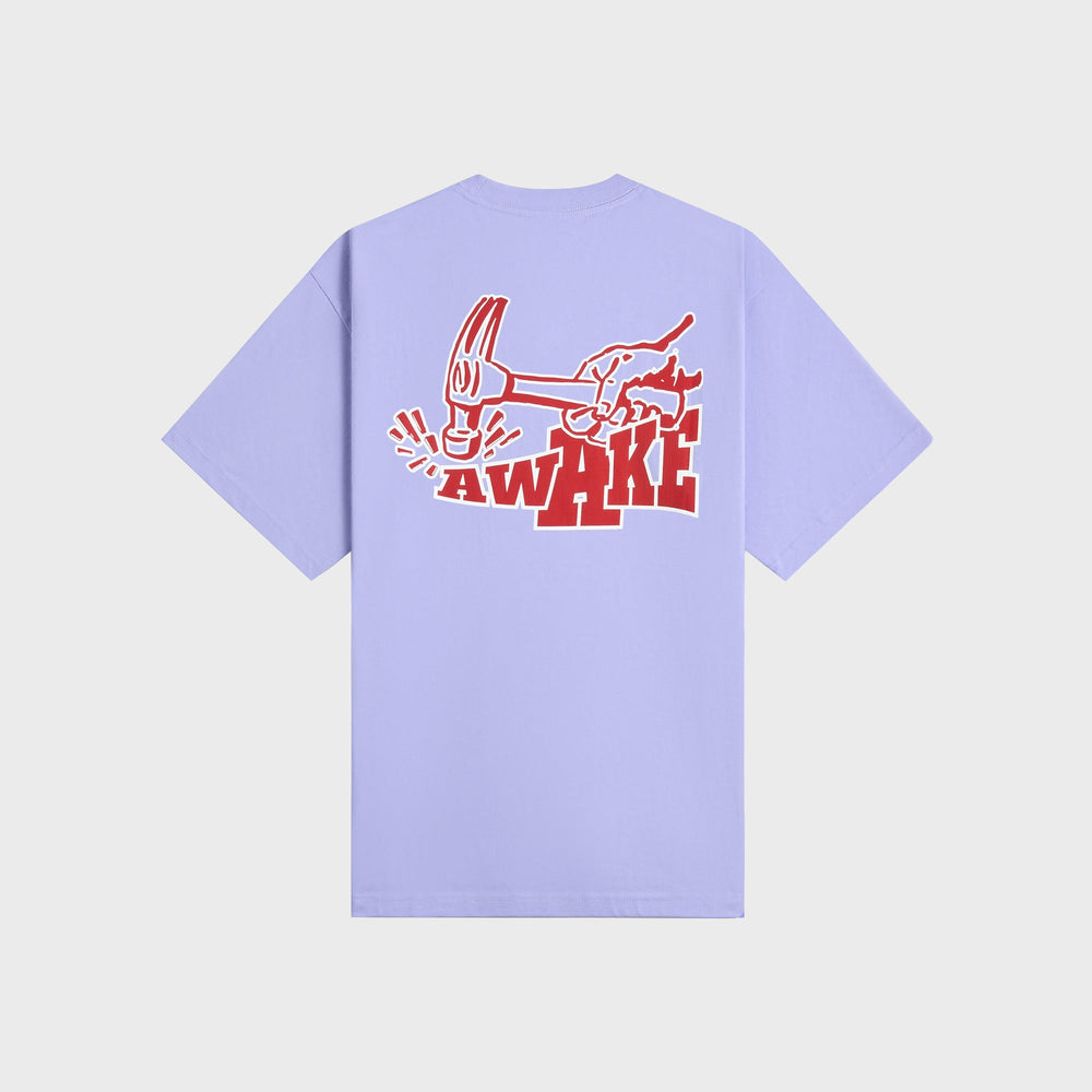 Awake NY Hammer Tee - Periwinkle | Kith Periwinkle