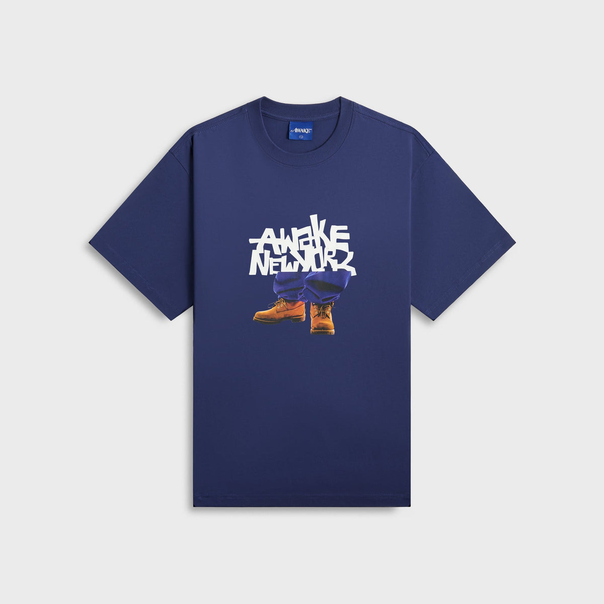 Awake NY Stomper Tee - Navy | Kith Navy