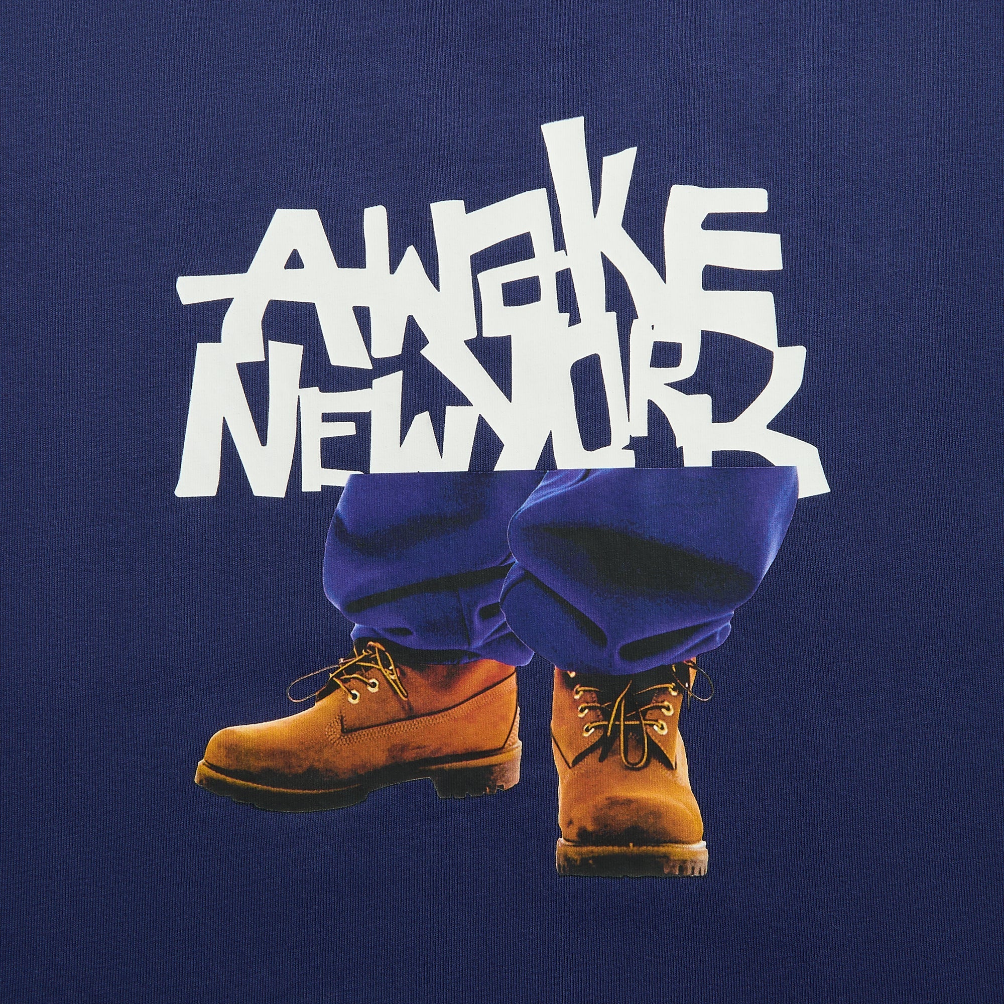 Awake NY Stomper Tee - Navy | Kith Navy