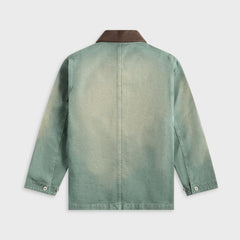 Auralee Organic Cotton Duck Blouson - Ash Green | Kith Ash Green