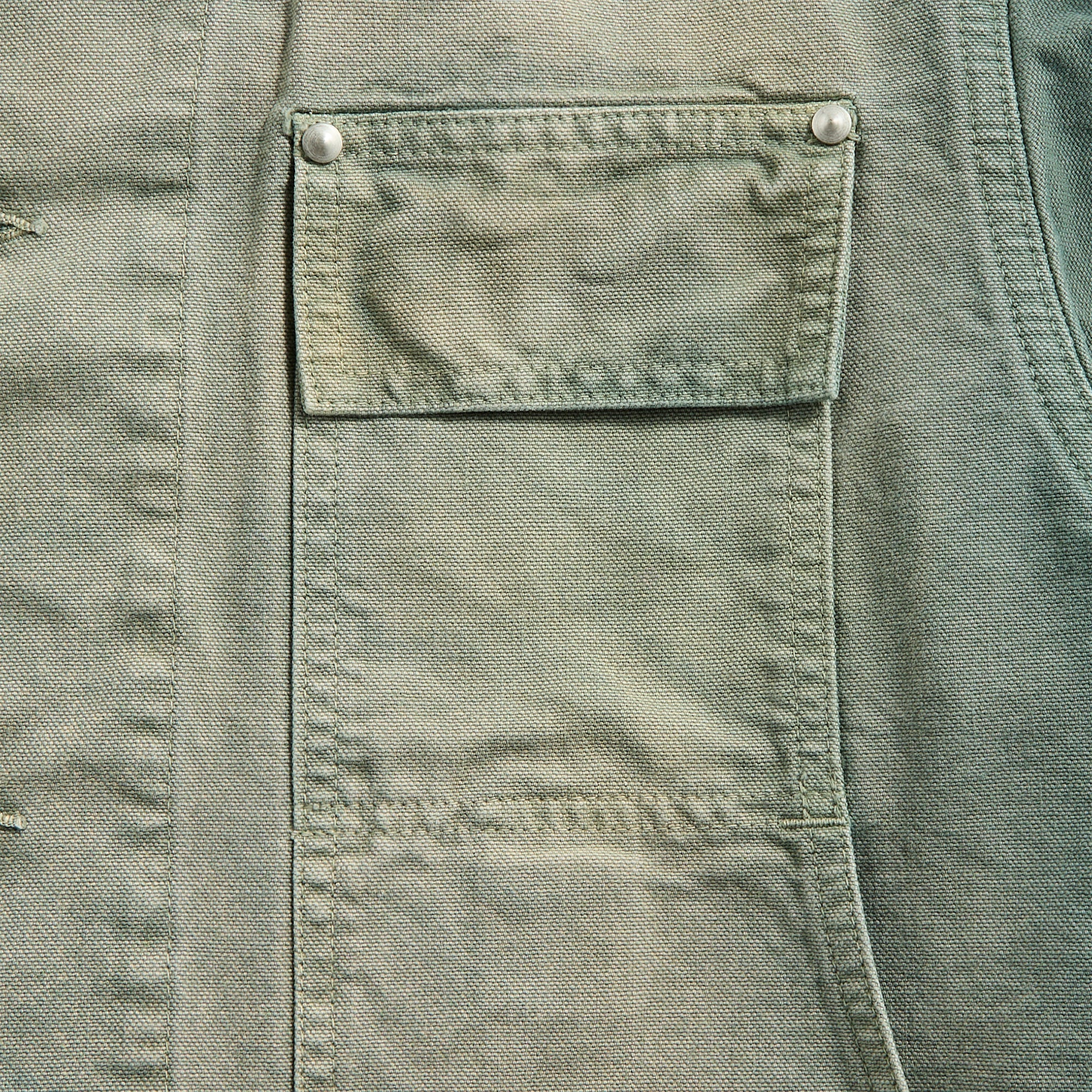 Auralee Organic Cotton Duck Blouson - Ash Green | Kith Ash Green