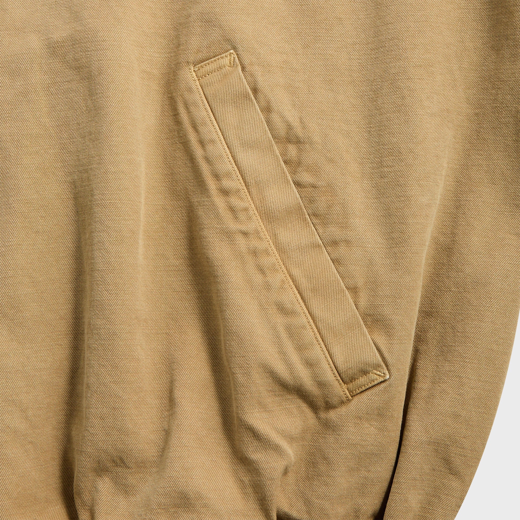 Auralee Product Dyed Finx Garbadine Swing Top - Dyed Beige | Kith Dyed Beige