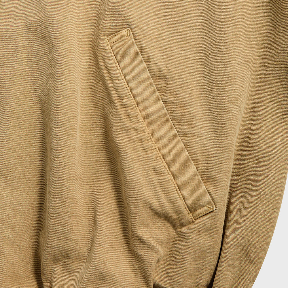 Auralee Product Dyed Finx Garbadine Swing Top - Dyed Beige | Kith Dyed Beige