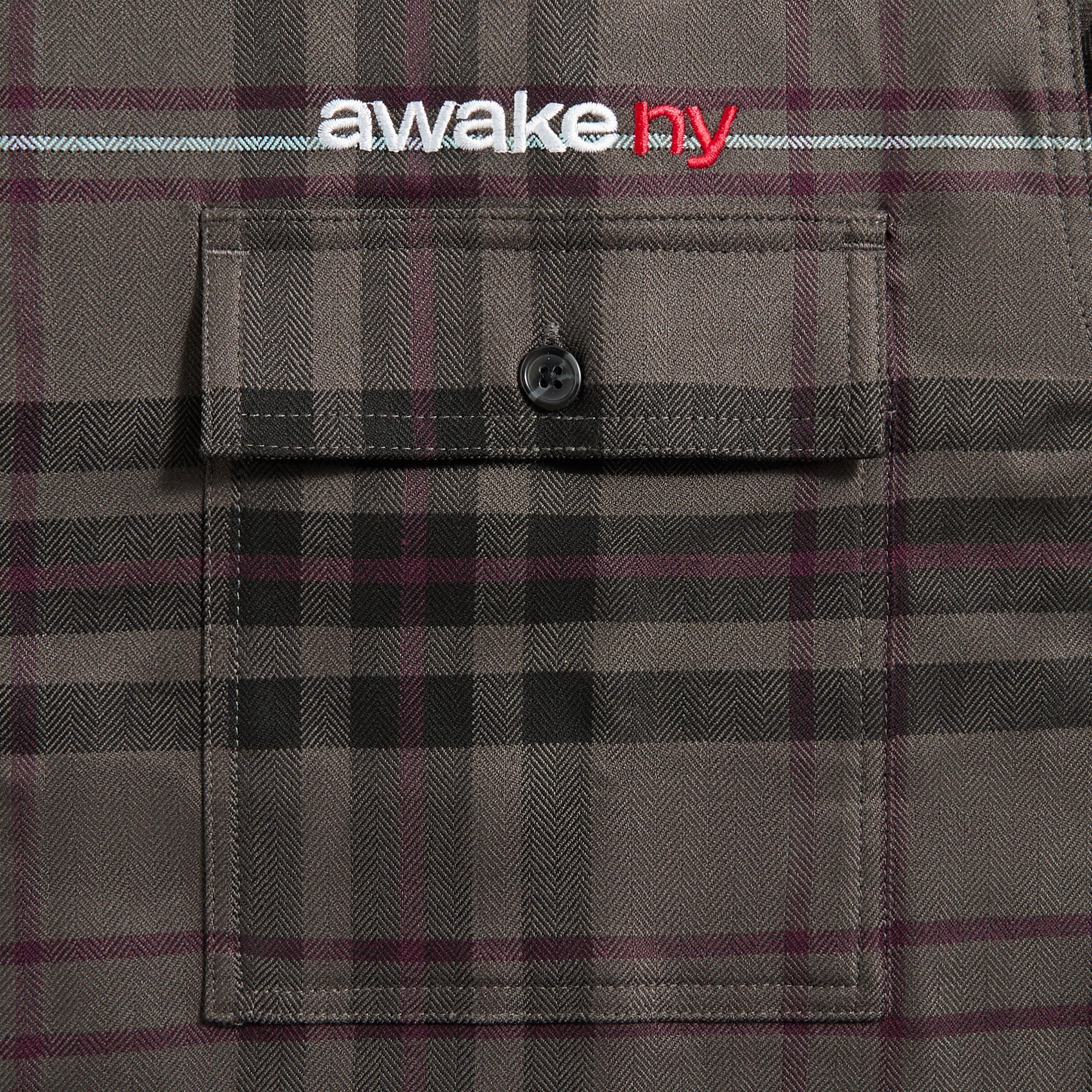 Awake NY Plaid Flannel Shirt - Brown | Kith Brown