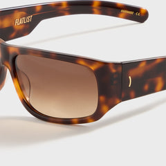 Flatlist April - Dark Tortoise / Brown Gradient Lens | Kith Dark Tortoise / Brown Gradient Lens