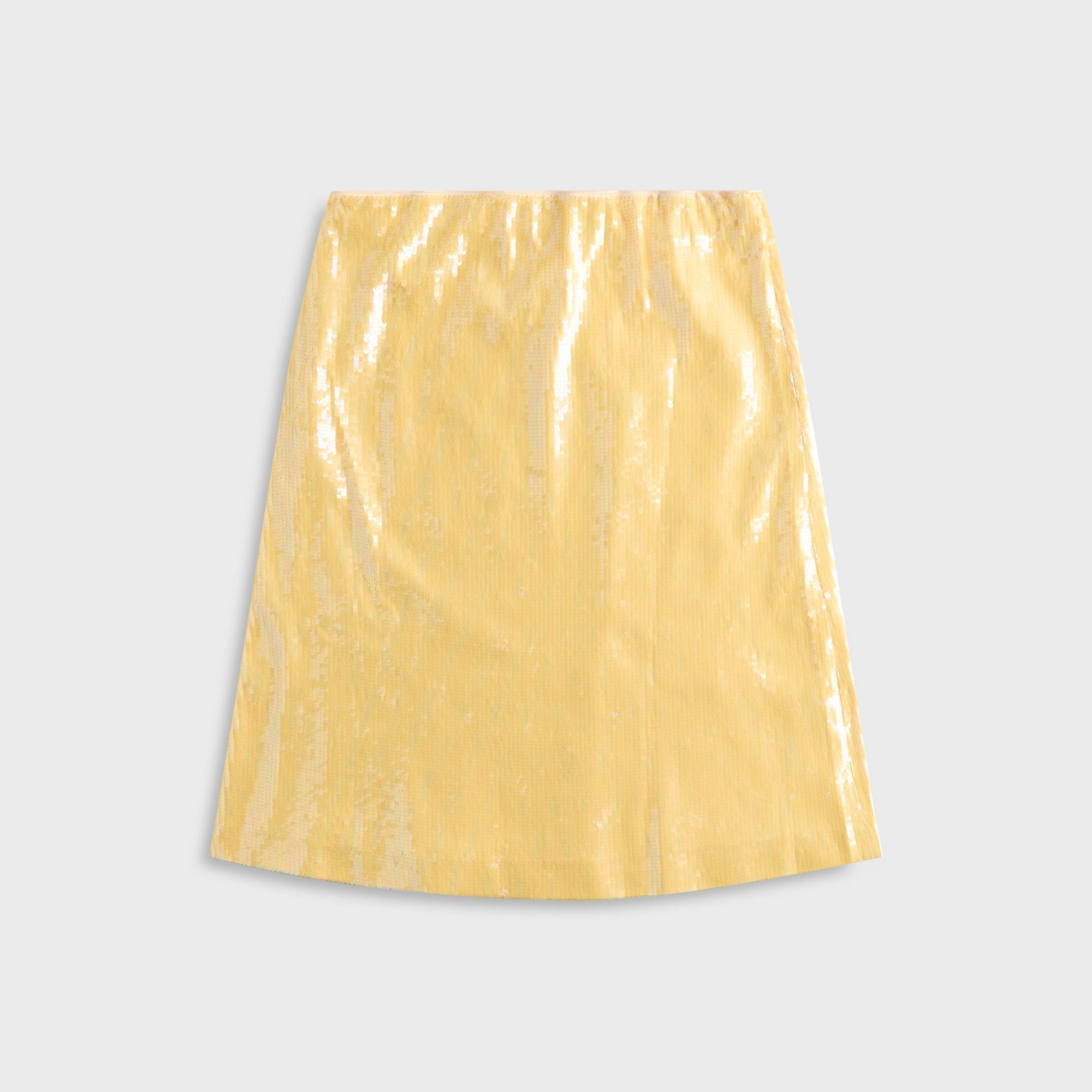 Isabelle Sequin Midi Skirt - Honey Butter | Kith Honey Butter