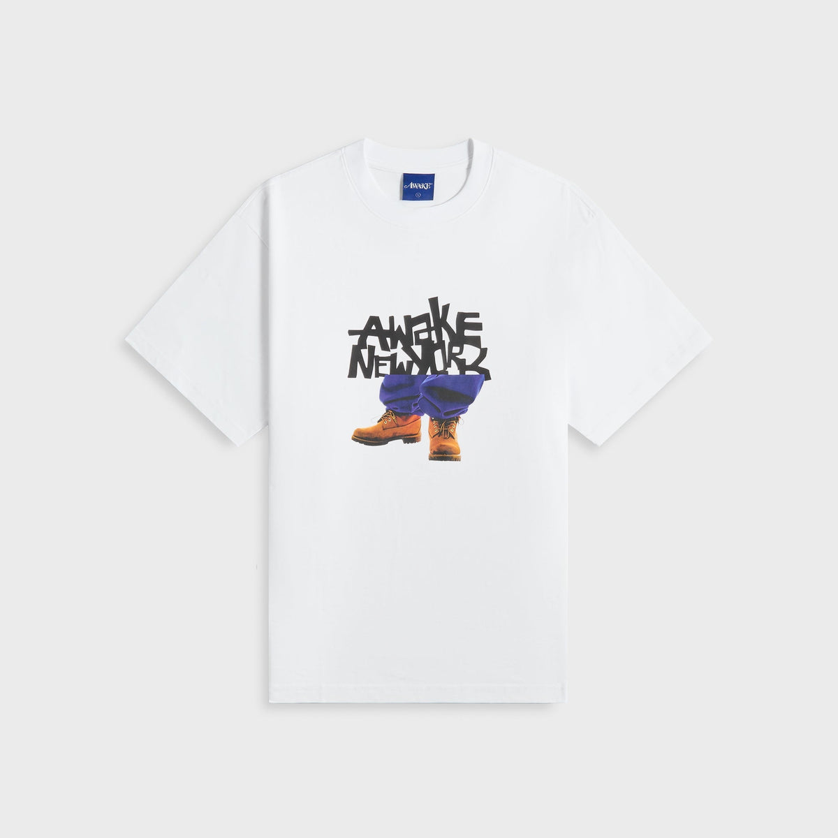 Awake NY Stomper Tee - White | Kith White