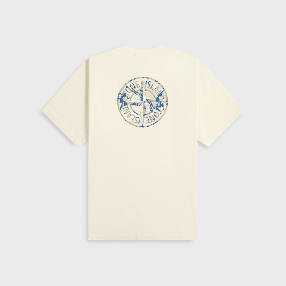Stone Island Compass Camo Tee - Ivory | Kith Ivory