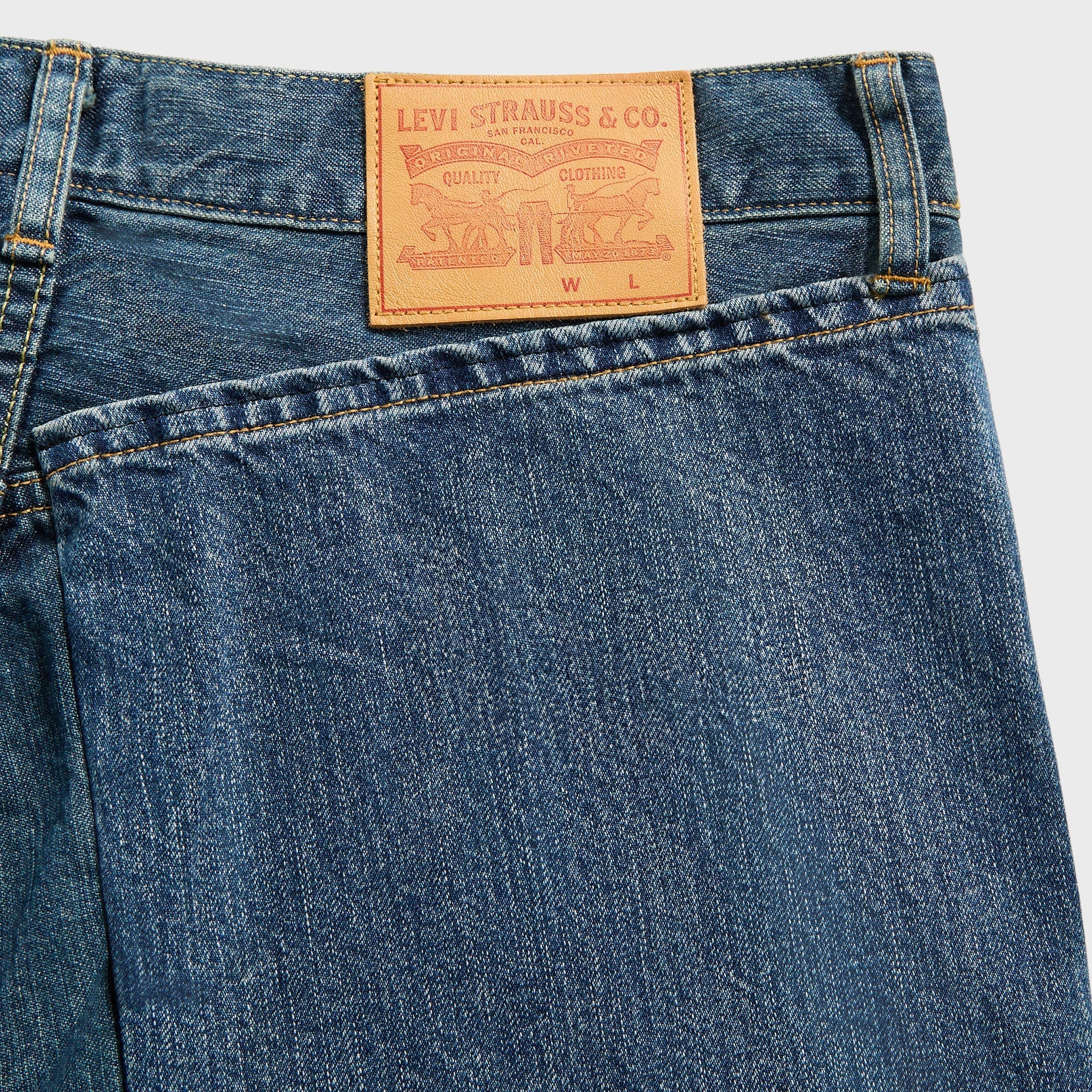 Junya Watanabe Man x Levi's Edition Inkjet W Name Berberjin Jeans - In | Kith Indigo