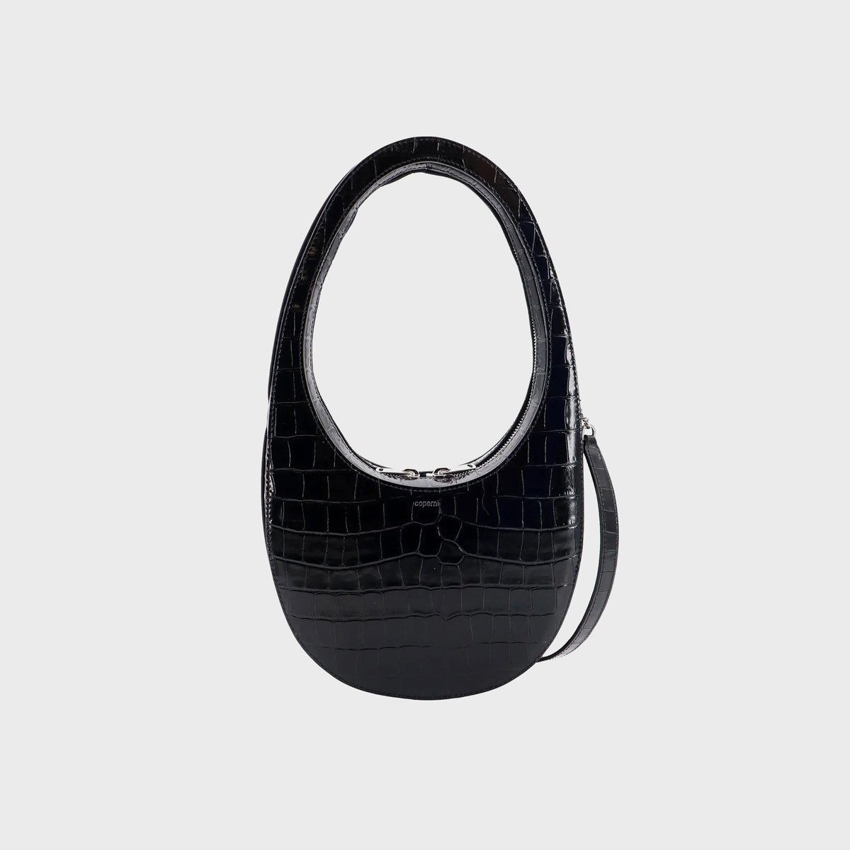 Coperni Python Embossed Swipe Bag - Black | Kith Black