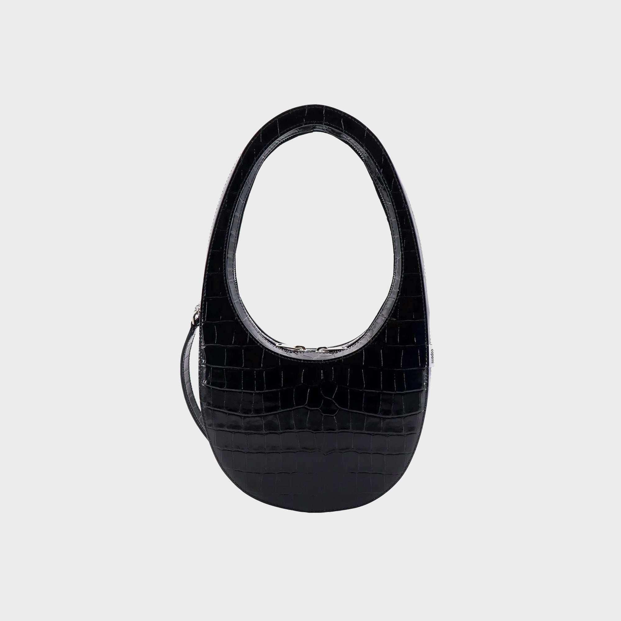Coperni Python Embossed Swipe Bag - Black | Kith Black