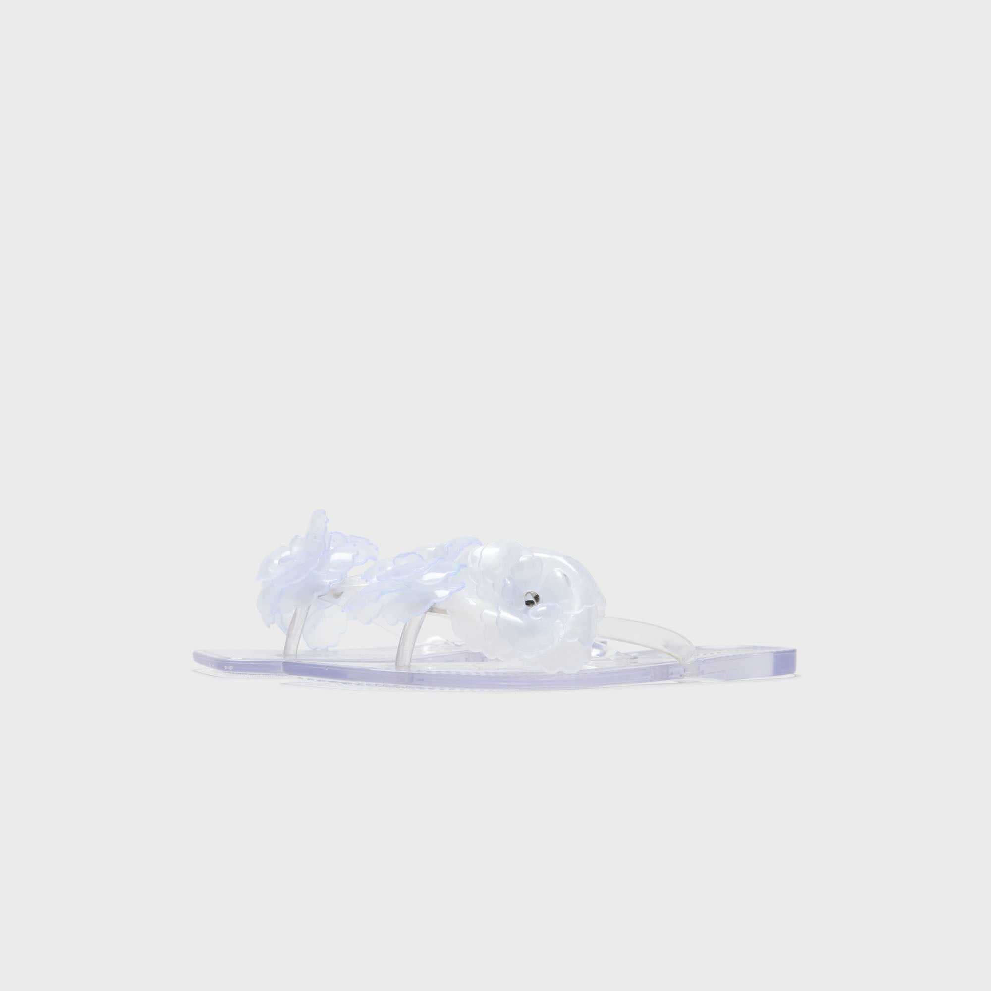 Coperni Silicone Flower Flat Sandals - Clear | Kith Clear