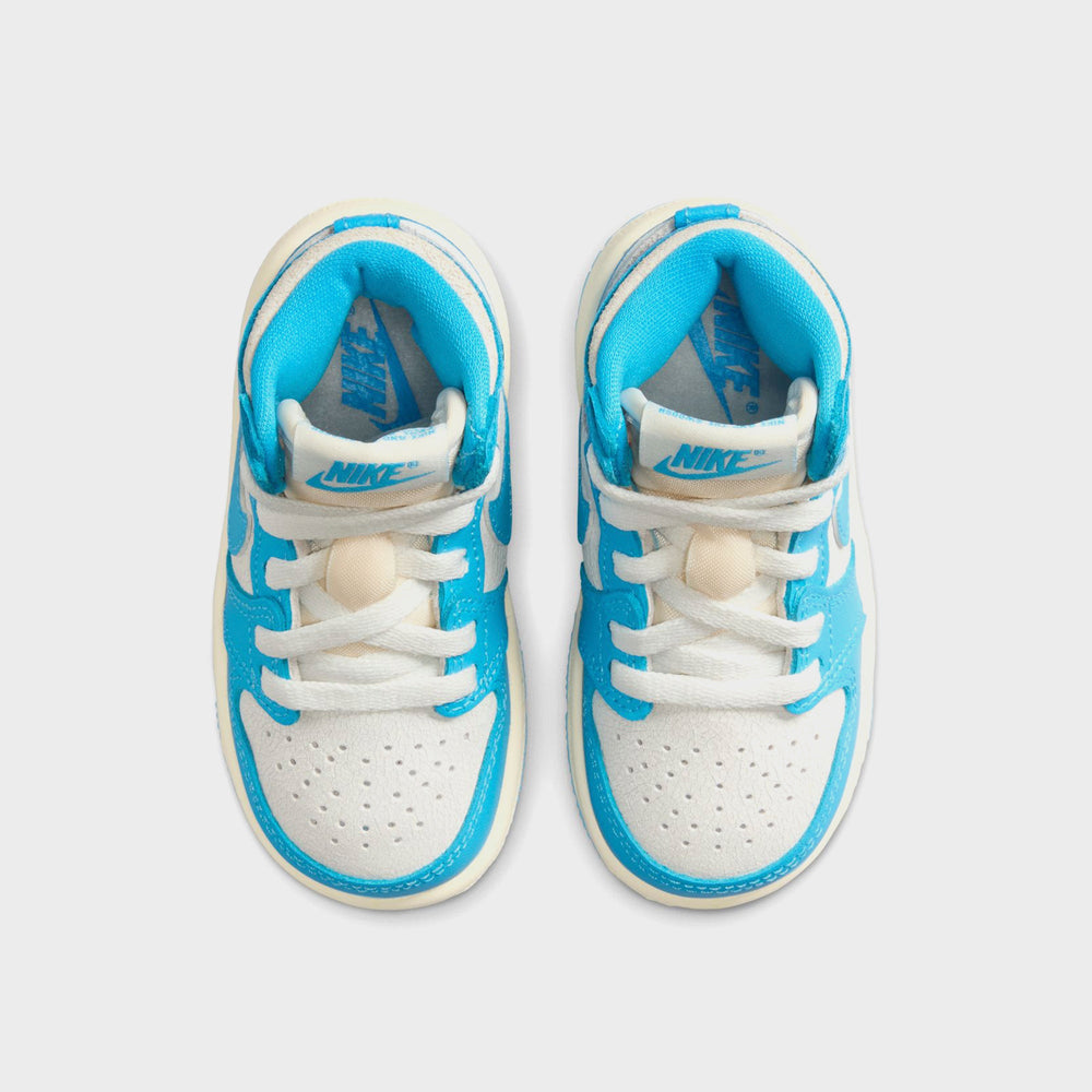 Jordan TD Jordan 1 Retro High OG - Dark Powder Blue / Blue / Sail | Kith Dark Powder Blue / Blue / Sail